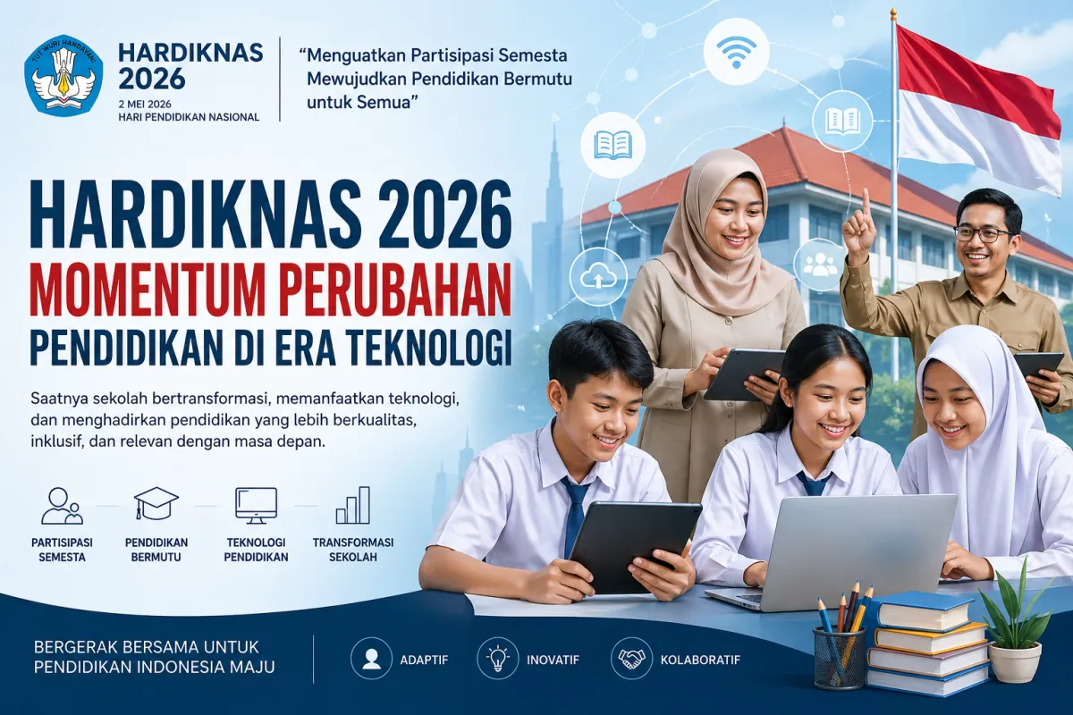 Hardiknas 2026 | Momentum Perubahan Pendidikan di Era Teknologi